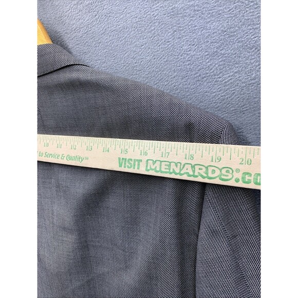 Polo Ralph Lauren Mens Suit Jacket Gray 3 Button Virgin Wool Extrafine Italy 41R - Picture 15 of 16